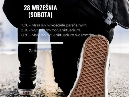 Zapraszamy na pieszą pielgrzymkę do Studziannej