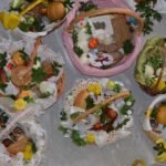 Błogosławieństwo pokarmów w stół wielkanocny