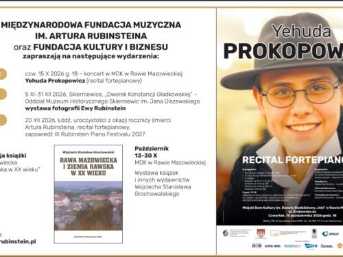 Zaproszenie na Koncert Chopinowski i wystawę w MDK